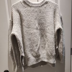 DYNAMITE knit white sweater